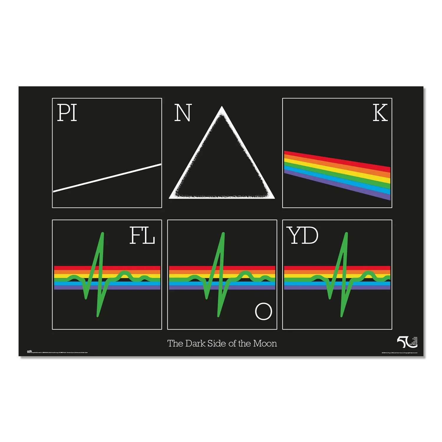 Erik Pink Floyd Poster Kunstdruck