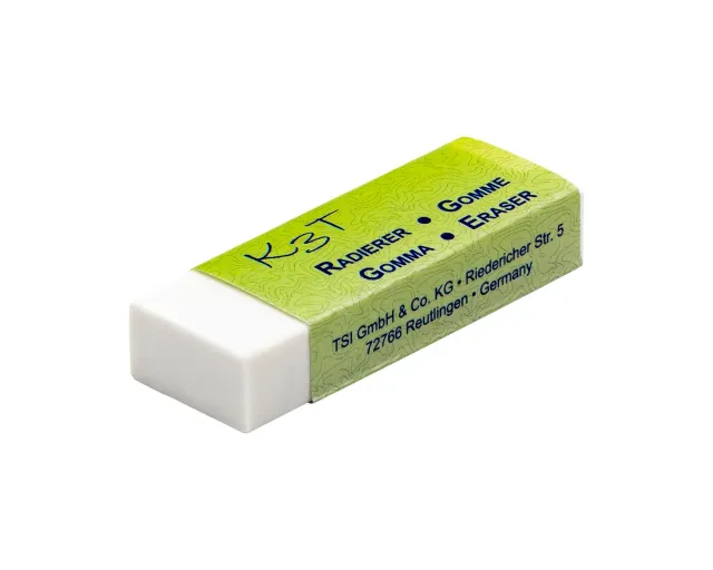 TSI K3T 44210 Radiergummi weiß 6x2x1 cm PVC-frei
