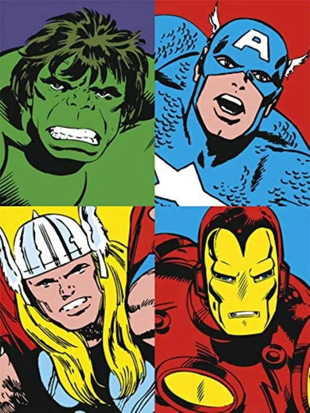 Erik Marvel C20X25CM001 Leinwandbild 30x40 cm