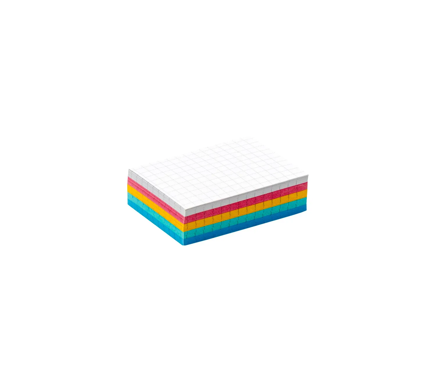 TSI 65858 Karteikarten kariert 100er Pack bunt