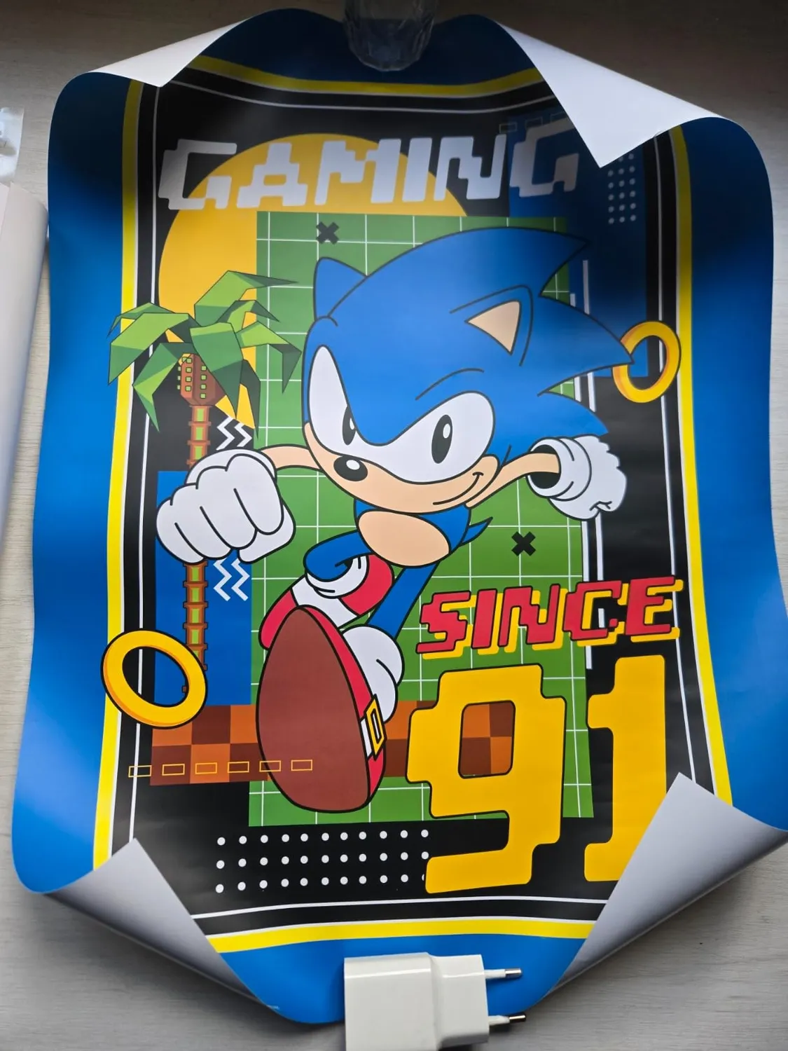 Erik Sonic Poster 2er-Set 38x52 cm Kunstdruck