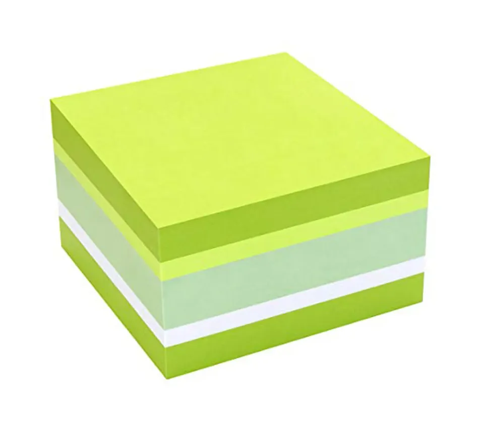 RHEITA Haftnotizen-Würfel Brilliantmix, 75 x 75 mm, 450 Blatt