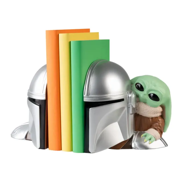 Erik Star Wars Mandalorian Grogu Buchstütze Kunstharz