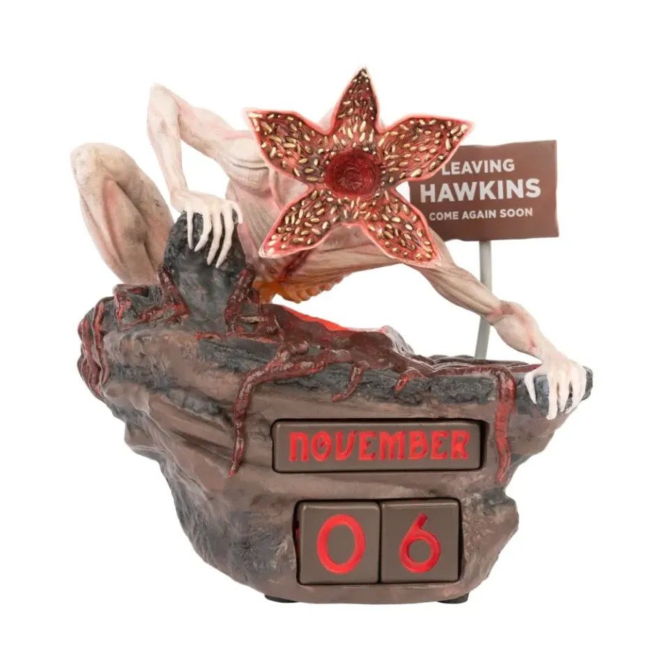Erik Stranger Things Demogorgon Ewiger Kalender 3D-Figur