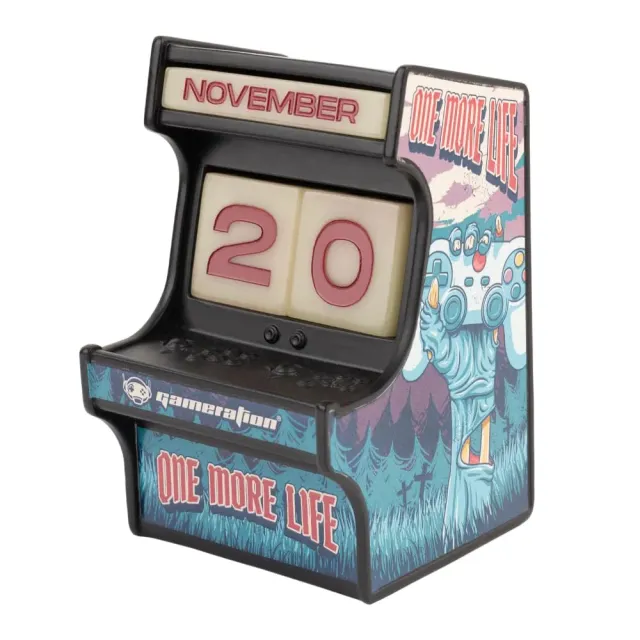 Erik Gameration 3D Ewiger Kalender Tischkalender handbemalt