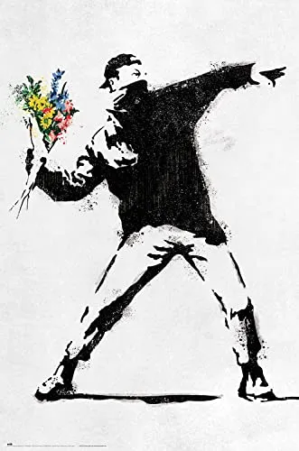 Erik The Flower Thrower Poster 61x91,5 cm Wanddeko